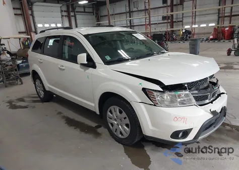 2019 Dodge Journey Se из США, поврежденный, VIN 3C4PDCBB2KT757815